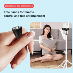 TikTok Bluetooth Finger Remote – Scroll, Like, Record & Snap with Wireless Mobile Video Controller