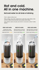 Portable 3-in-1 Electric Espresso Machine – Wireless Coffee Maker for Capsule or Ground