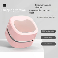 Mini Wireless Electric Desktop Vacuum Cleaner – Handheld Keyboard & Ash Dust Remover