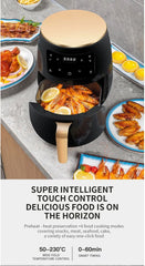 5L Smart Air Fryer Oven – Multi-Function Deep Fryer with Touchscreen