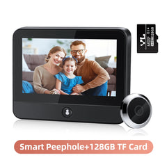 WSDCAM 1080P Tuya Wi-Fi Doorbell Camera with 4.3" Monitor