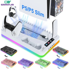 GAMINJA P58 RGB Stand – Multi-Function Headset Holder