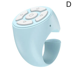 TikTok Bluetooth Finger Remote – Scroll, Like, Record & Snap with Wireless Mobile Video Controller