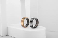 "2024 COLMI R02 Smart Ring – Health Monitor with Charging Case, 39-Day Battery Life, 5ATM Waterproof for Men & Women"