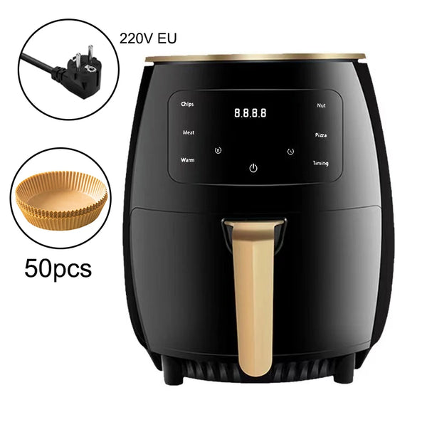 5L Smart Air Fryer Oven – Multi-Function Deep Fryer with Touchscreen