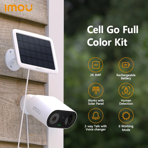 Solar Wi-Fi Camera Kit