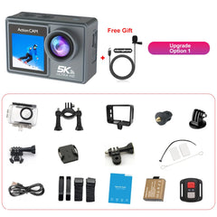 5K Action Camera with 4K60FPS & Wireless Mic