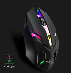 2023 Ergonomic USB Gaming Mouse