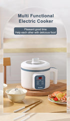 Smart 1.7L Multi-Function Electric Rice Cooker – Non-Stick Pot