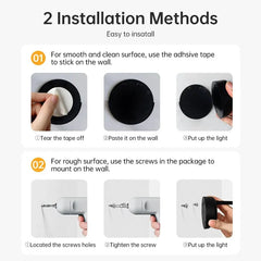 "Wireless Night Light with Motion Sensor – USB LED Wall Lamp for Kitchen, Bedroom, Living Room, and Mural Indoor Lighting"