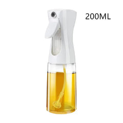 "200ml/300ml Oil Spray Bottle – Kitchen, BBQ, Olive Oil Dispenser, Vinegar & Soy Sauce Sprayer for Cooking, Baking, Camping"