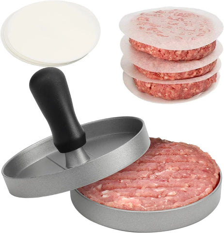 Non-Stick Burger Press with Wax Paper