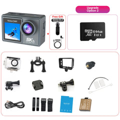 5K Action Camera with 4K60FPS & Wireless Mic