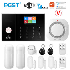 PGST Smart Life Wi-Fi GSM Alarm System with Sensors