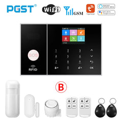 PGST Smart Life Wi-Fi GSM Alarm System with Sensors