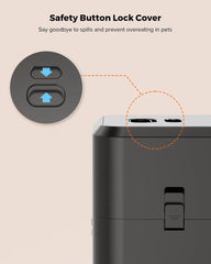 Smart Pet Food Dispenser – Timed Automatic Cat & Dog Feeder with Portion Control