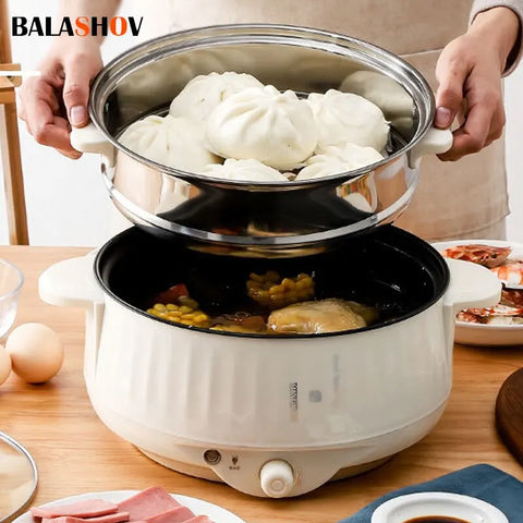220V Multi Cooker Electric Pot for 1-2 People
