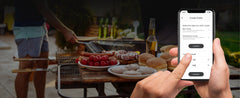 “Wireless Bluetooth" Dual Probe Meat Thermometer