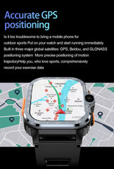 "Valdus PGD Android Smartwatch for Men – Dual HD Camera, GPS, 16GB/64GB ROM, NFC, 2G/4G SIM, WiFi, Fast Internet Access"
