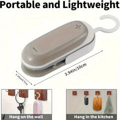 Portable Plastic Bag Sealer Clamp – Kitchen Accessory