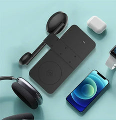 MagSafe 4-in-1 Foldable Wireless Charger for iPhone & Apple Devices