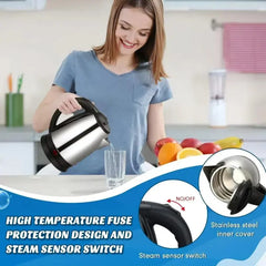 2L Stainless Steel Smart Electric Kettle