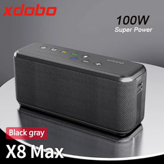 XDOBO X8 Max 100W Bluetooth Speaker – TWS, Subwoofer, Power Bank