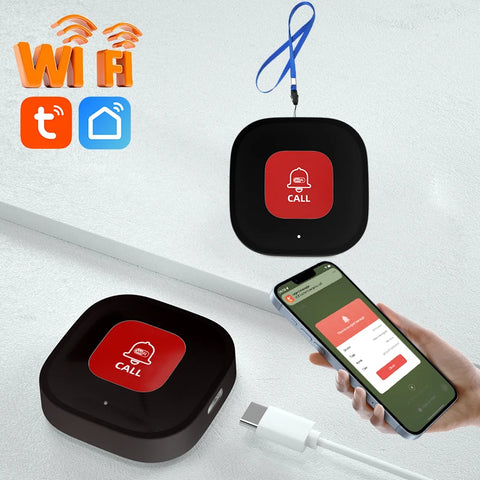 Tuya Smart WiFi SOS Panic Button