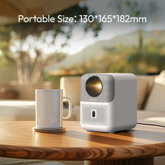 "BYINTEK LOVE U4 Smart Mini Projector – 4K Support, 1080P HD Android WiFi Home Theater for Smartphone & Cinema Use"