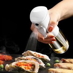 "200ml/300ml Oil Spray Bottle – Kitchen, BBQ, Olive Oil Dispenser, Vinegar & Soy Sauce Sprayer for Cooking, Baking, Camping"