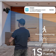 Wi-Fi Outdoor Camera with AI Motion