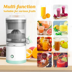 "Electric Citrus Juicer – USB Rechargeable Juice Cup for Orange, Lemon, Fruit Press with Pulp Separator for Fresh Juice"