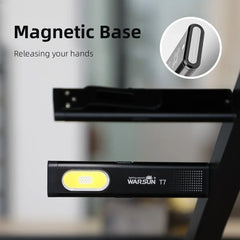 LED Keychain Flashlight – USB-C Rechargeable 800LM Mini Work Light