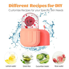 Glow Cube Ice Roller – Soothing Facial Cooling Massager