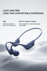B60S Bone Conduction Earphones 64/32GB MP3 Wireless Open Headset IPX8 Waterproof Headphones