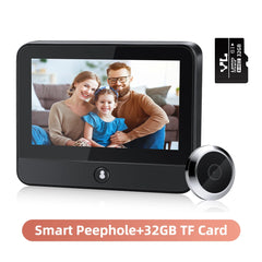 WSDCAM 1080P Tuya Wi-Fi Doorbell Camera with 4.3" Monitor