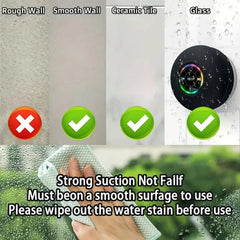 Portable Bluetooth Waterproof Speaker with LED Lights