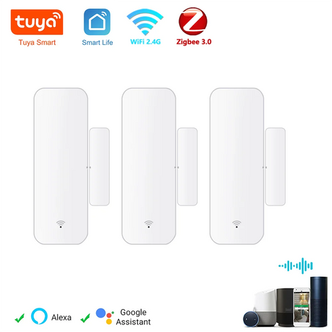 Tuya WiFi ZigBee Door Contact Sensor