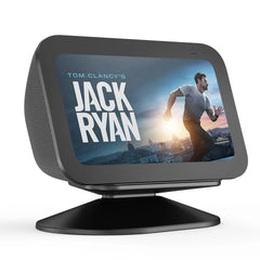 "SPORTLINK Adjustable Magnetic Stand for Echo Show 5 (3rd Gen, 2023) – Tilt Table Holder with Anti-Slip Base, Black"
