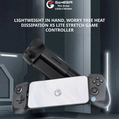 "GameSir X5 Lite Mobile Game Controller – Ergonomic Design, Gaming Joystick for Phone & Tablet"