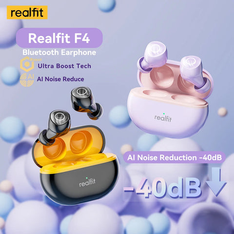 Realfit F4 Mini ANC Bluetooth Earphones