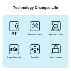 TikTok Bluetooth Finger Remote – Scroll, Like, Record & Snap with Wireless Mobile Video Controller