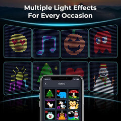 "Smart RGB Curtain Lights – Bluetooth App-Controlled Waterproof LED Fairy String with USB"