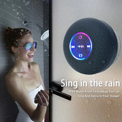 Portable Bluetooth Waterproof Speaker with LED Lights