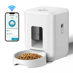 Smart Pet Food Dispenser – Timed Automatic Cat & Dog Feeder with Portion Control