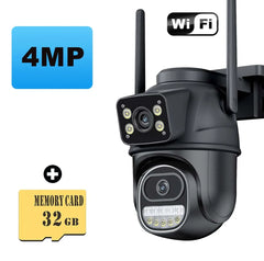 9MP Wi-Fi PTZ Security Camera with 8X Zoom