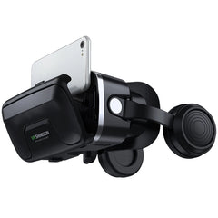 "VR Shinecon 10.0 Virtual Reality Helmet – 3D Glasses Headset for Smartphone, Video Games, Binocular VR Goggles"