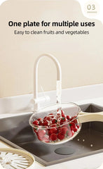 Foldable Fruit & Vegetable Drain Basket