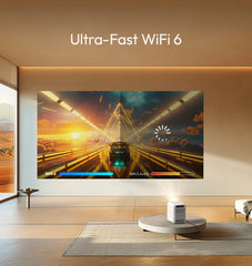 "BYINTEK LOVE U4 Smart Mini Projector – 4K Support, 1080P HD Android WiFi Home Theater for Smartphone & Cinema Use"
