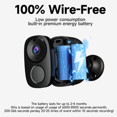 Wi-Fi Outdoor Camera with AI Motion